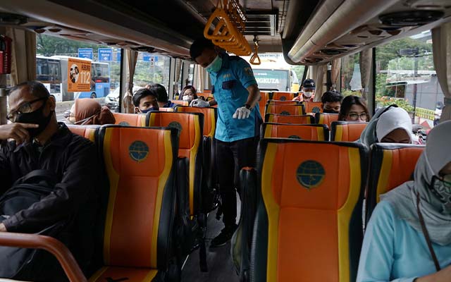 Syarat naik bus antar provinsi 2022